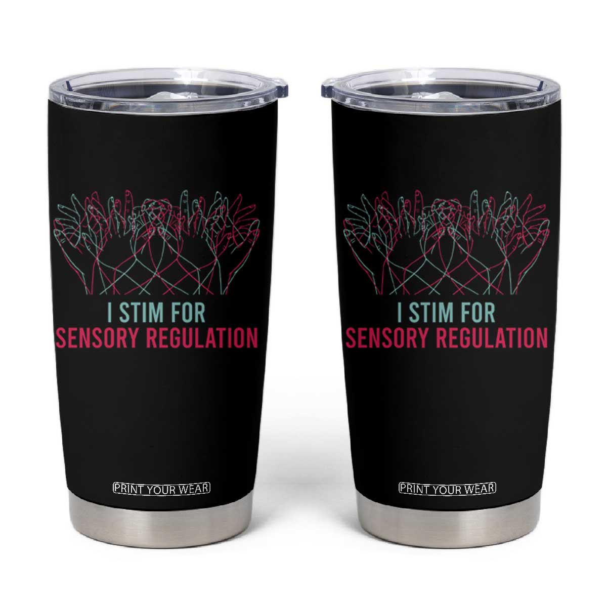 Autism Tumbler Cup I Stim For Sensory Regulation TS09