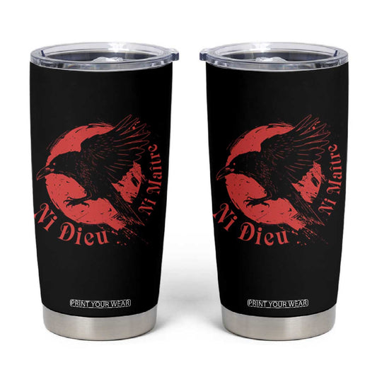 Anarchism Tumbler Cup Ni Dieu Ni Maitre Neither God Nor Master TS09