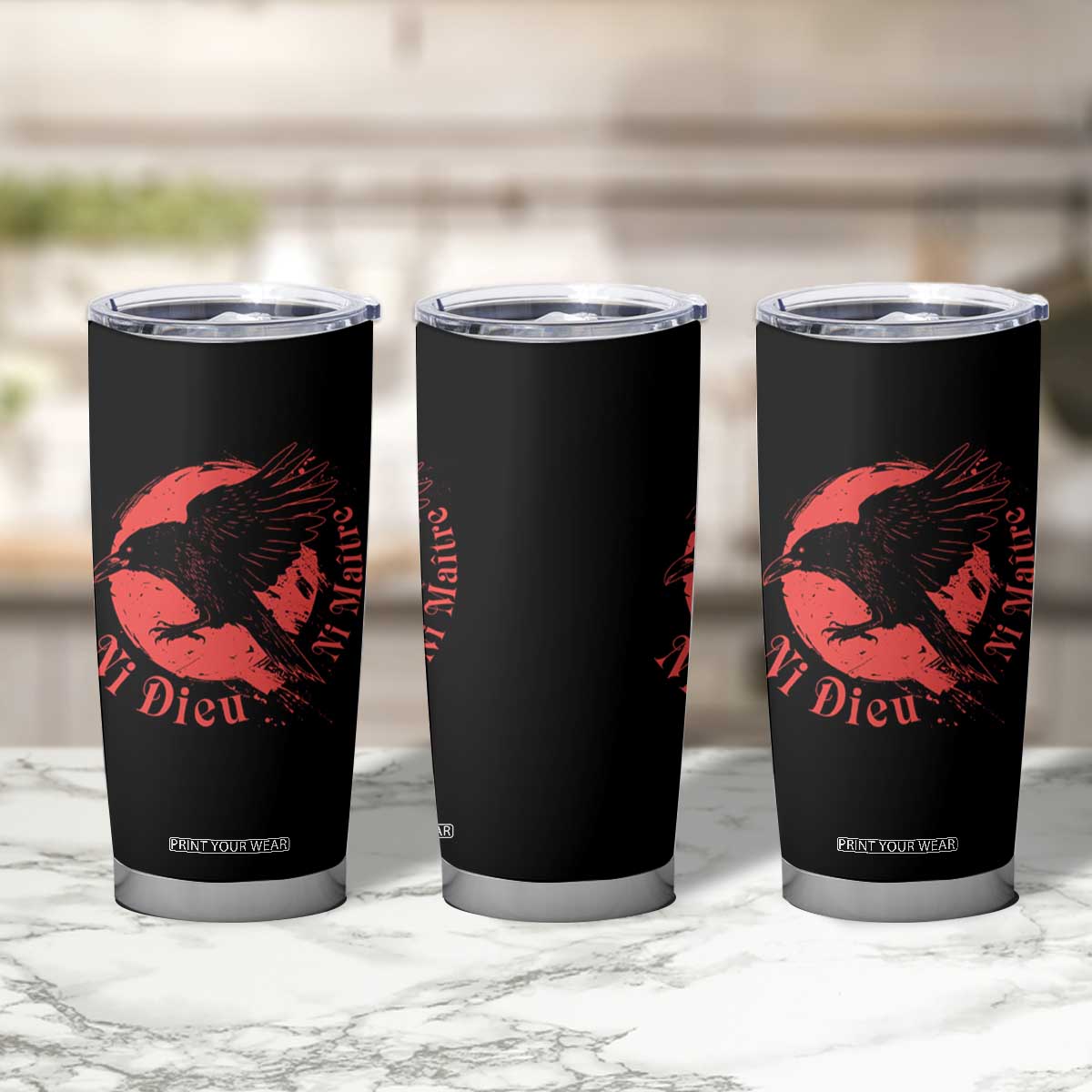 Anarchism Tumbler Cup Ni Dieu Ni Maitre Neither God Nor Master TS09