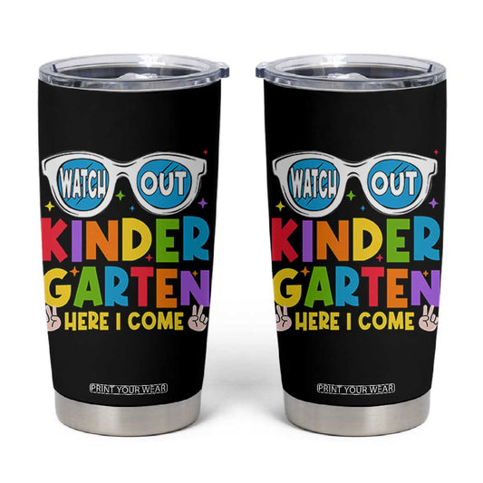Back to School Kinder Tumbler Cup Funny Kindergarten Teacher Team TS10
