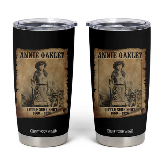 Annie Oakley Tumbler Cup Little Sure Shot The Legendary Cowgirl TS11