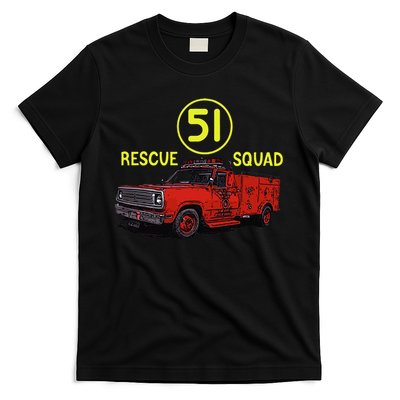 Truck Side 51 Emergency Squad Logo Essential T-Shirt