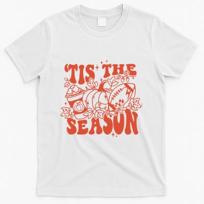 Tis The Season Football Thanksgiving Family Game Day T-Shirt