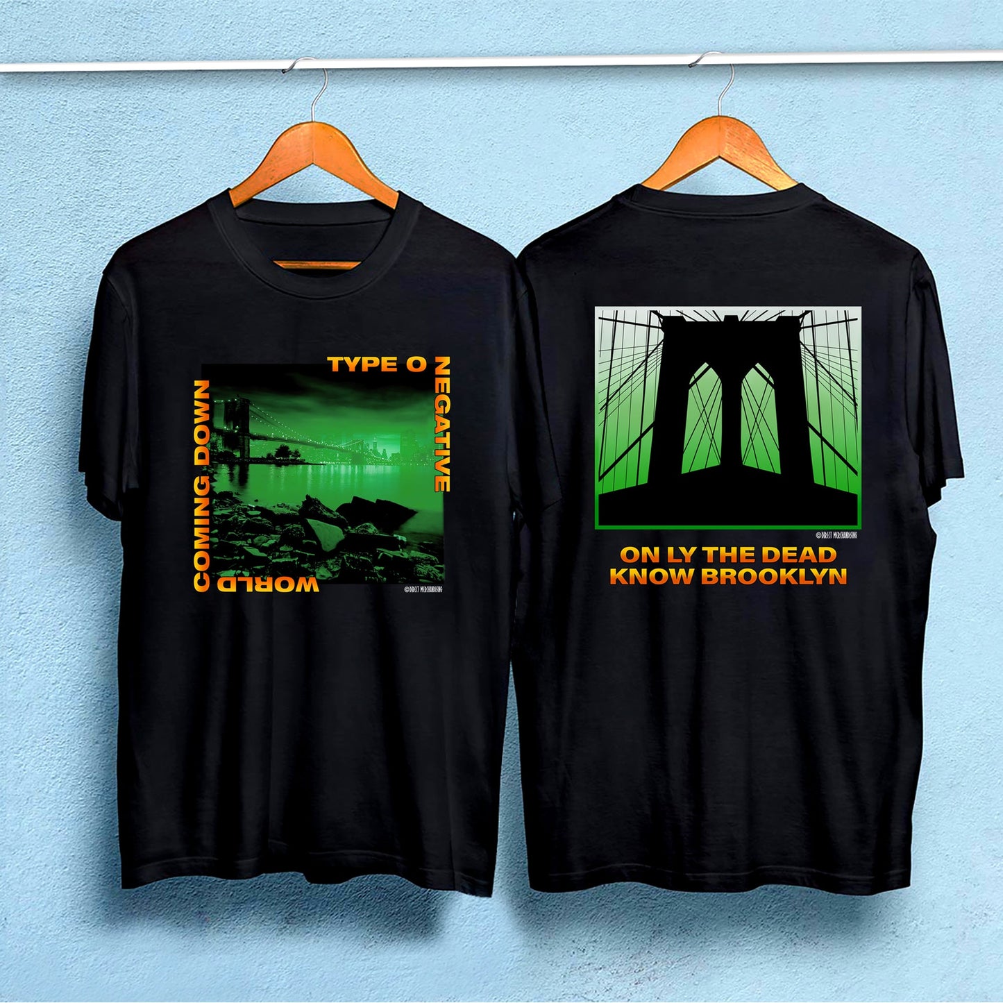 Type O Negative World Coming Down 1999 Tour T-Shirt