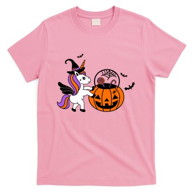 Unicorn Treat Or Trick Halloween T-Shirt