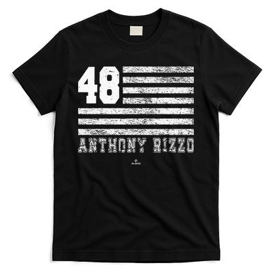 Vintage Flag Gameday Anthony Rizzo New York T-Shirt
