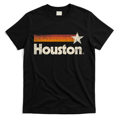 Vintage Houston Texas Houston Strong Stripes T-Shirt