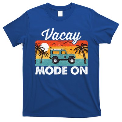 Vacay Mode On Sunset Summer Family Vacation Traveling Gift T-Shirt