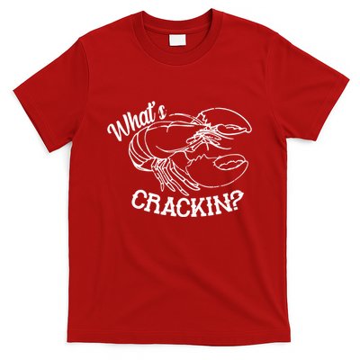 Whats Crackin Funny Lobster T-Shirt