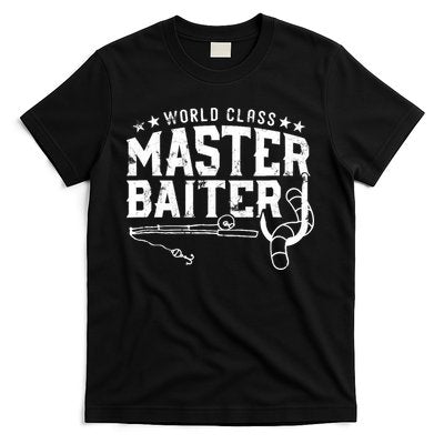 World Class Master Baiter - Fisherman - Funny Fishing T-Shirt