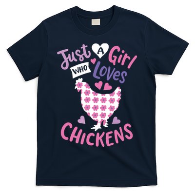 Who Loves Chickens Chicken Hen Love Cute T-Shirt