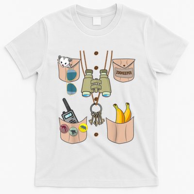 Zoo Keeper Costume Funny Halloween Boy Girls Zookeeper T-Shirt