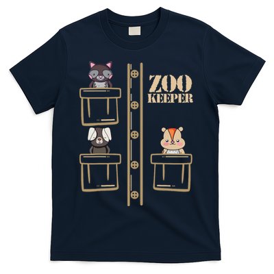 Zoo Keeper Halloween Safari Adult Men Women Costume T-Shirt