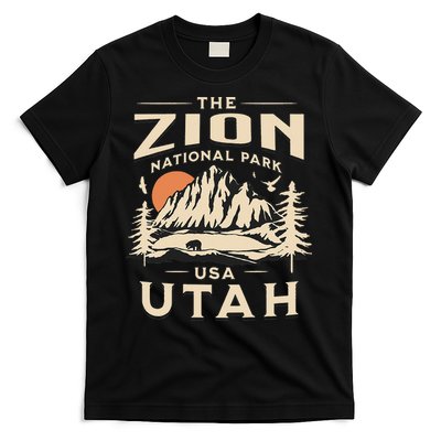 Zion National Park UtahHiking Nature Outdoors T-Shirt
